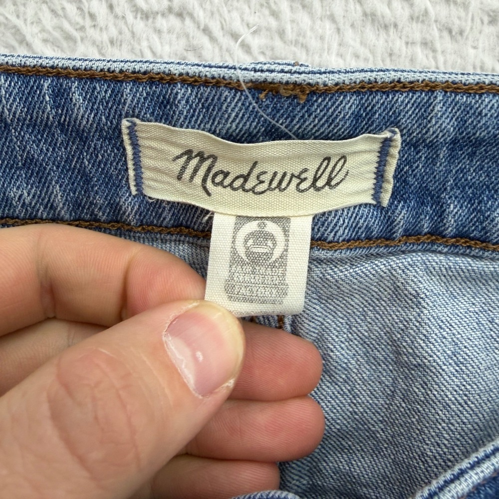 Madewell The Perfect Vintage Wide-Leg Jean 18W Medium Blue Wash High Rise Denim - Picture 7 of 11